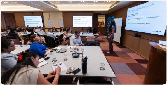 Shaping Inclusive Leadership through Self-Coaching and Wellbeing for a room of 45 built industry & property professionals